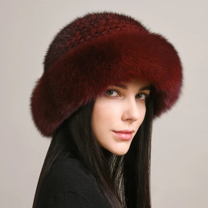 Isla Voluminous Fluffy Fur Hat | Ear Flaps Fur Hat