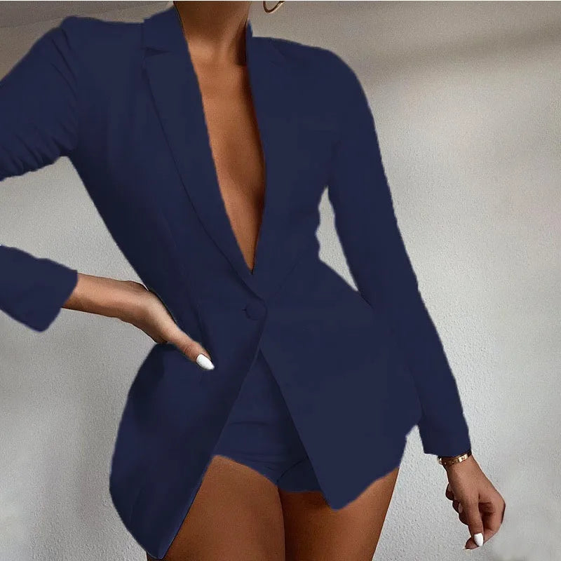 Two-Piece Blazer Suit