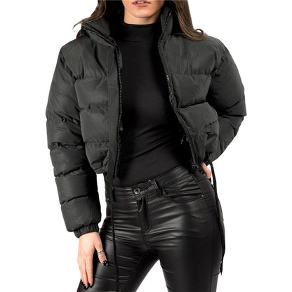 Women's warm padded winter jacket