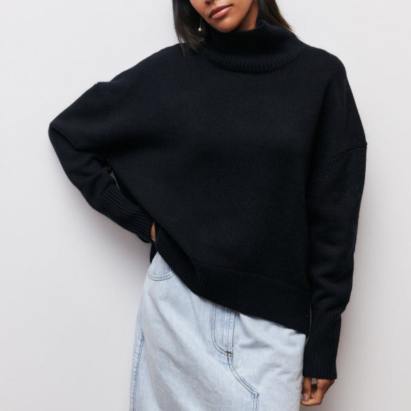 Women's turtle neck sweater
