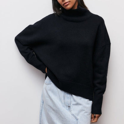 Women's turtle neck sweater