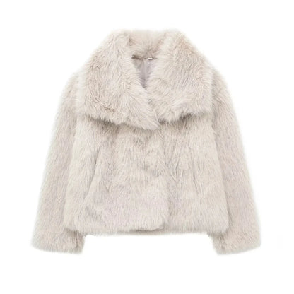 Women's coat queen style with long sleeves