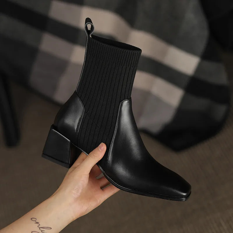 Women's artic step sock boots
