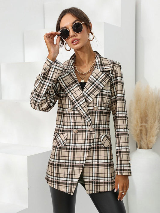 Double-Breasted Classic Blazer