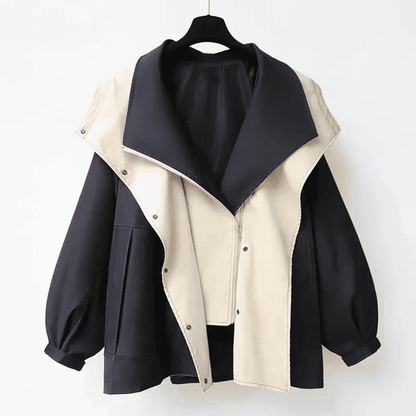 Women's windbreaker jacket with hood