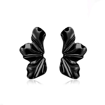 Tamika -  french flower stud earrings
