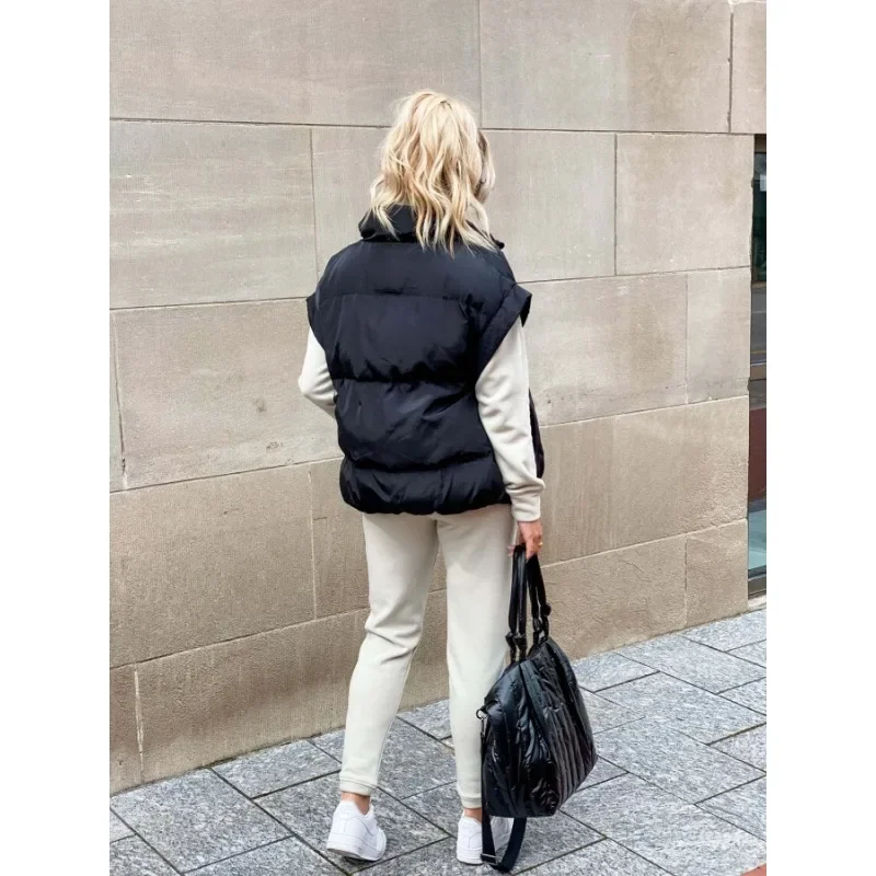 Insulated Relaxed Fit Quilted Vest 