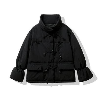 Women's white vintage parka jacket