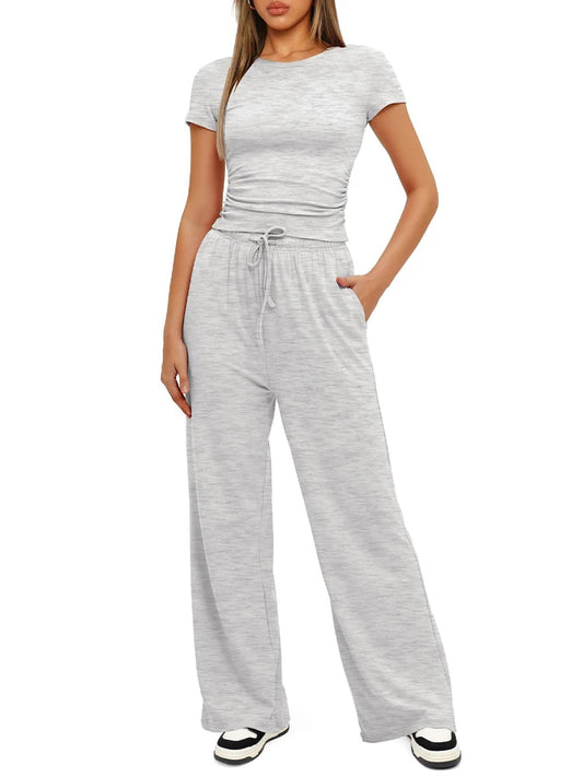 Casual Two-Piece Tracksuit Set