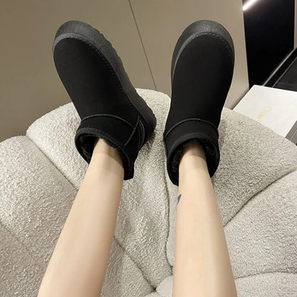 Women's elegant cotton shoes