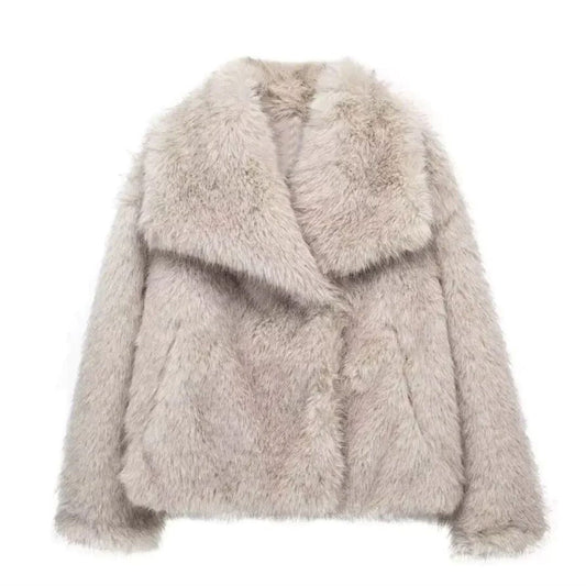 Faux Fur Winter Coat For Women