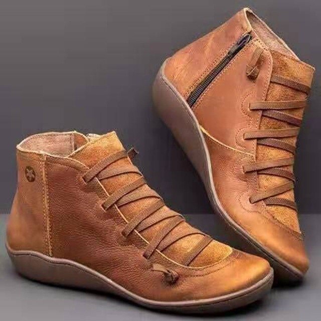 Retro High Top Snow Boots
