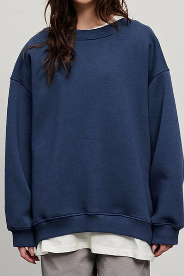 Women's crew neck oversized sweatshirt