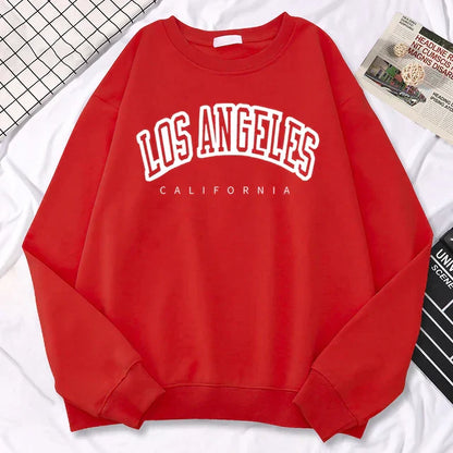 Women’s Oversized Sweatshirt – Cotton Blend – Graphic Print – Crew Neck – Ribbed Trim