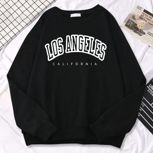 Graphic Print Cotton Blend Oversized Sweatshirt 