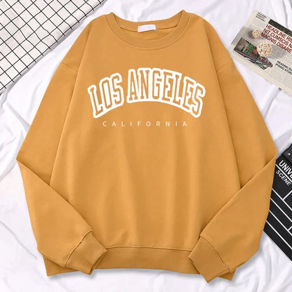 Women’s Oversized Sweatshirt – Cotton Blend – Graphic Print – Crew Neck – Ribbed Trim