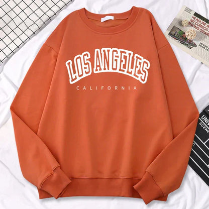 Women’s Oversized Sweatshirt – Cotton Blend – Graphic Print – Crew Neck – Ribbed Trim
