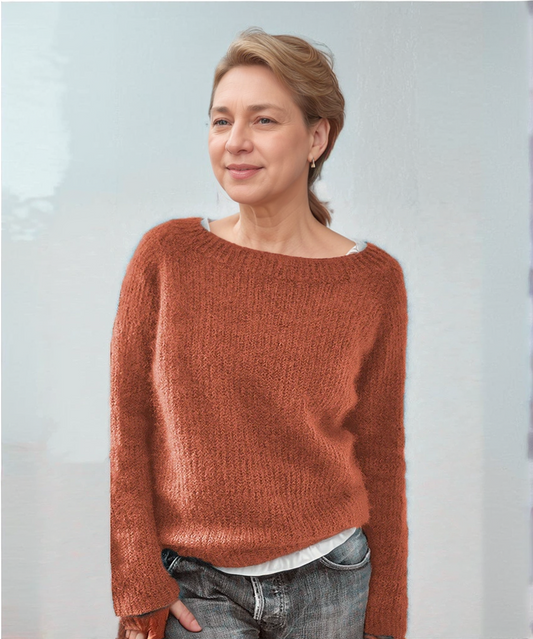 Classic Boatneck Casual Sweater