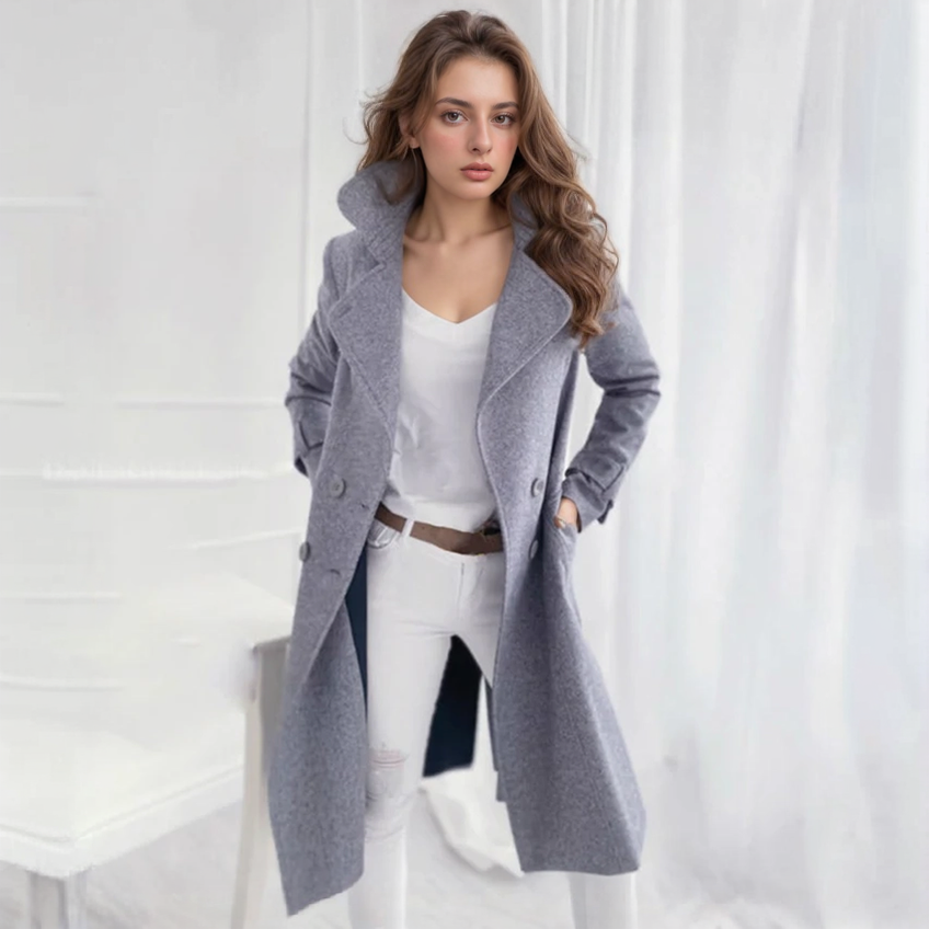 Emily - Elegant Long Casual Coat