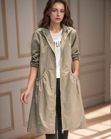 Women's waterproof blazer for elegant occasions