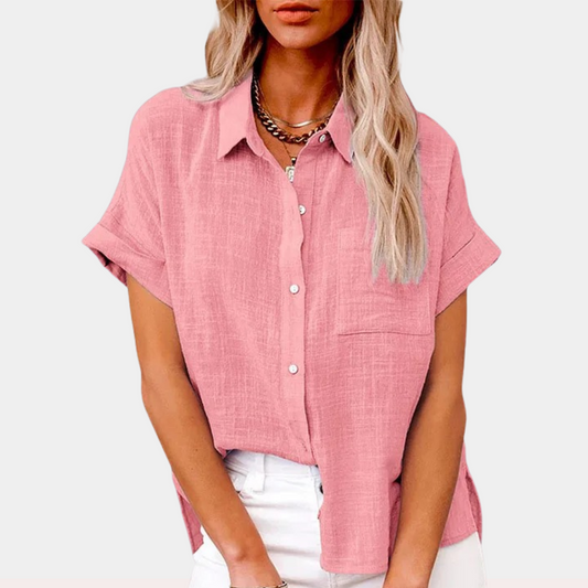 Lightweight Casual Button-Up Shirt