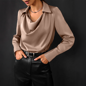 Alene - Satin Blouse