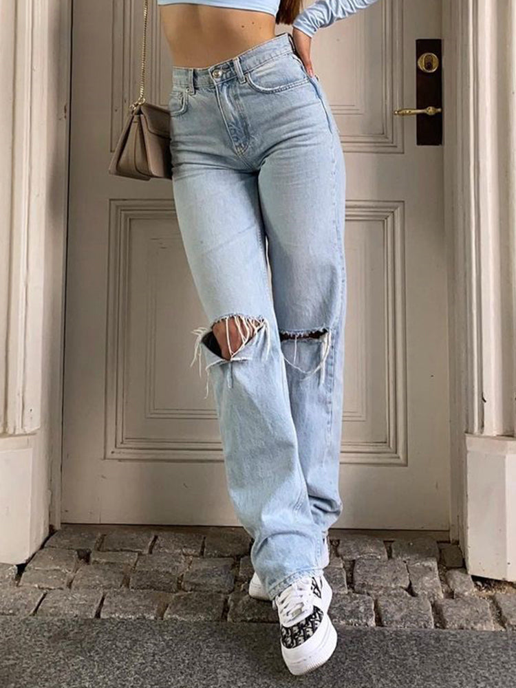 Women's loose fit jeans