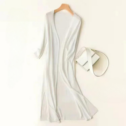 Women's lightweight ice silk sun protection cardigan