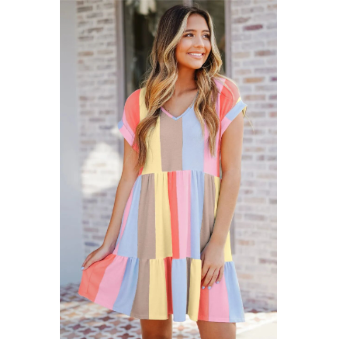 Women's Colorful Summer Dress
