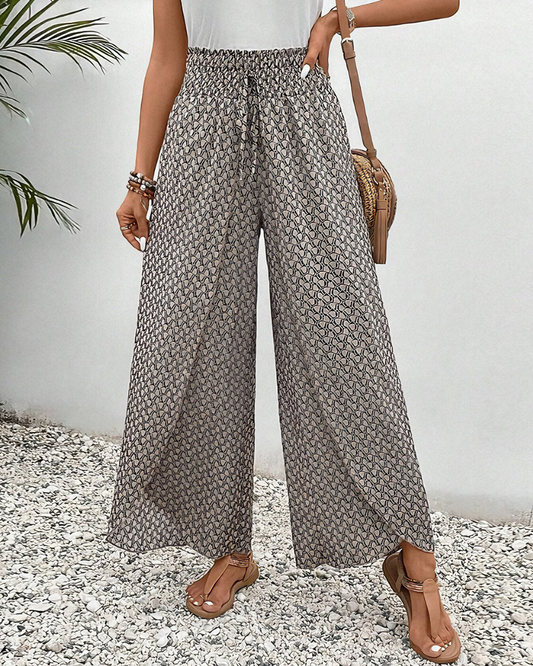 Wide Leg Mallory Trousers