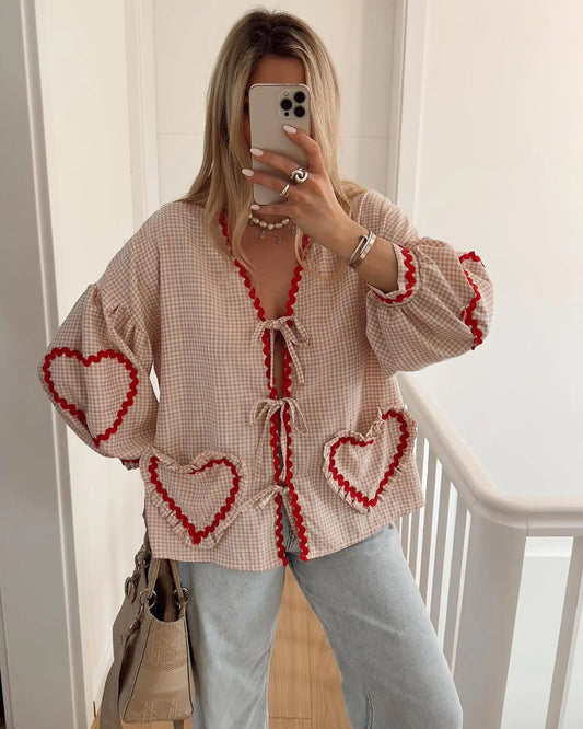 Vintage Heart Pocket Shirt