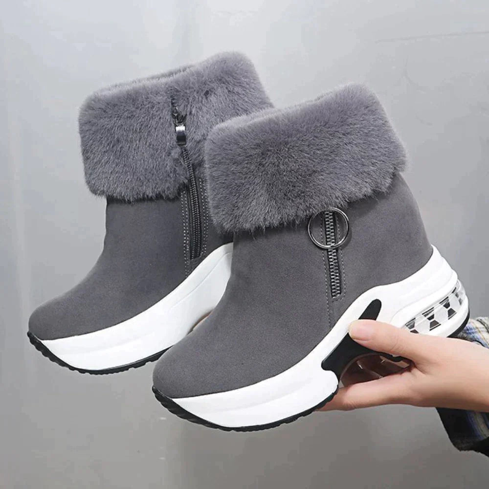 Women's short tube snow boots