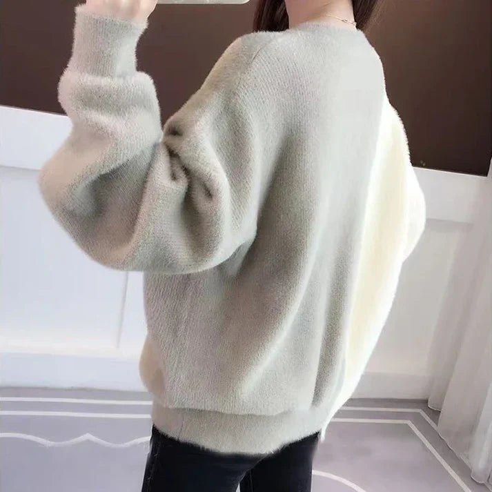 2-Tone Stylish Casual Sweater