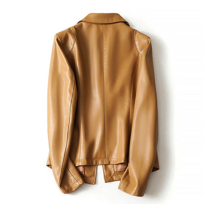 Isla Tailored Fit Blazer Jacket | Collared One-Button Hip-Length Blazer Jacket