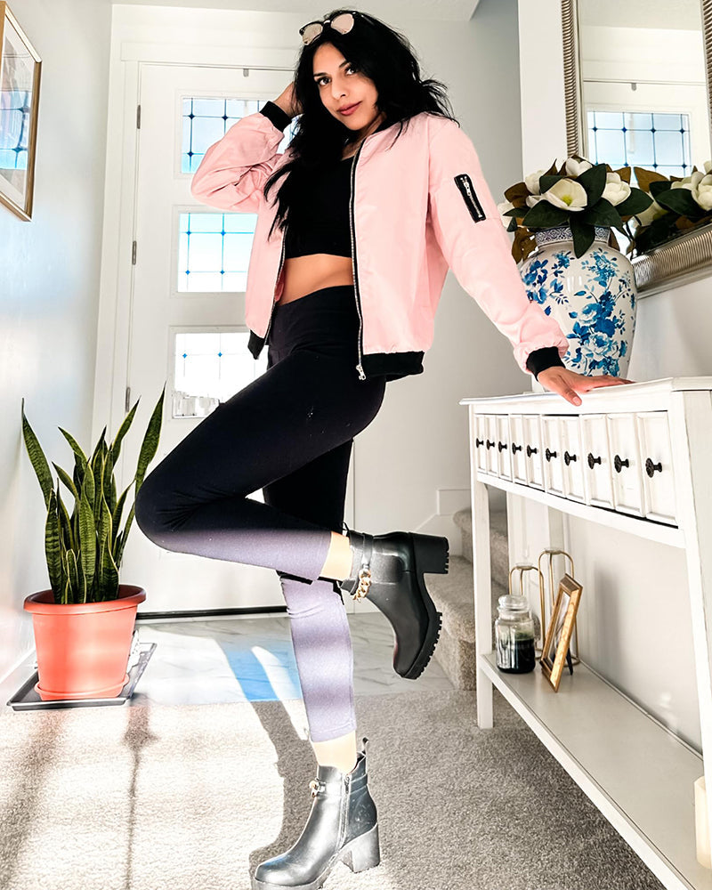 Relaxed Fit Bomber Jacket 