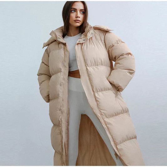 Quilted Insulated Oversized Puffer Jacket 