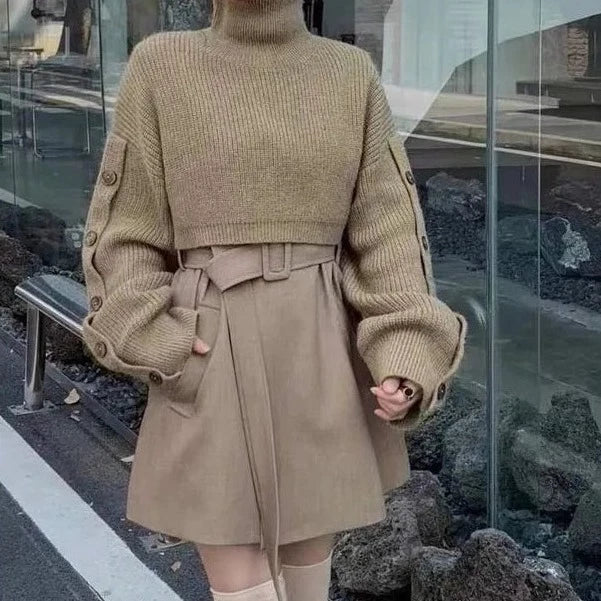 Knitted fashion sets for women