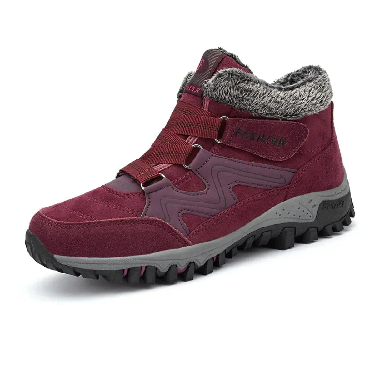 Women's foot-supporting winter boots