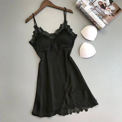 Women's lace suspenders lingerie