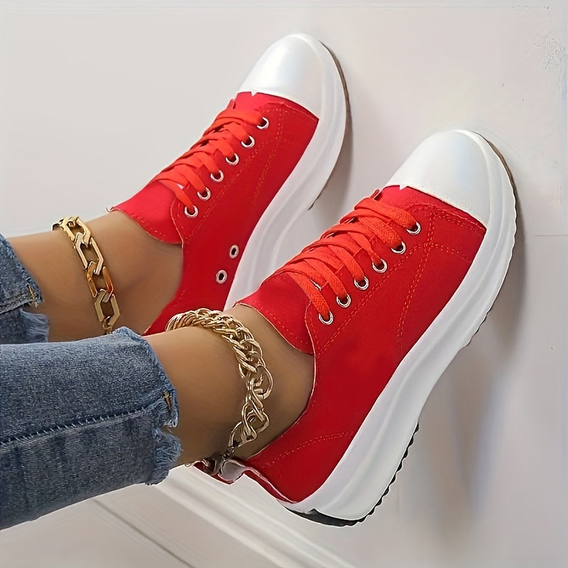 Women's rubber trainers shoes