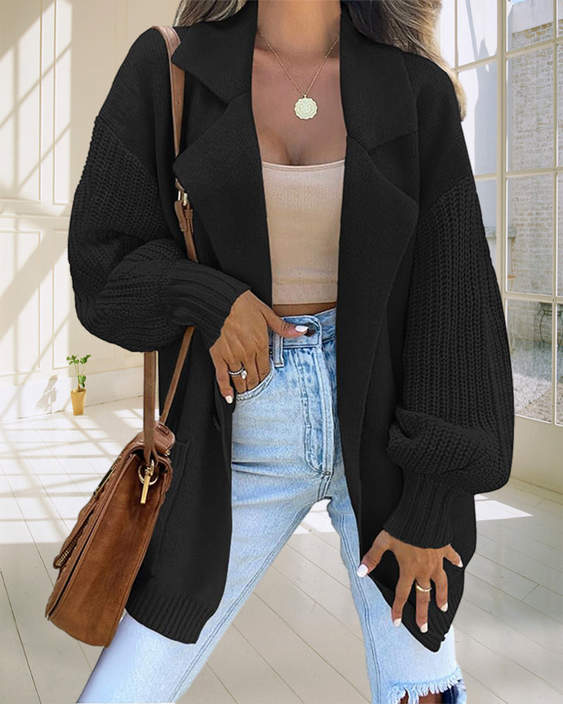 Kaity - knitted long sleeve cardigan