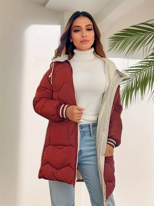 Thickened Hooded Winter Coat