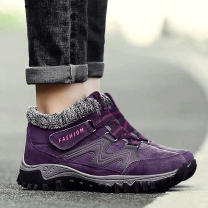 Women's mid-cut sports cotton shoes