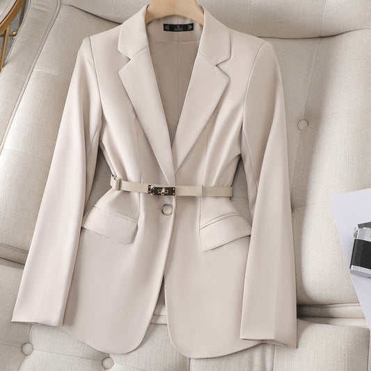 Non-Iron Belted Blazer