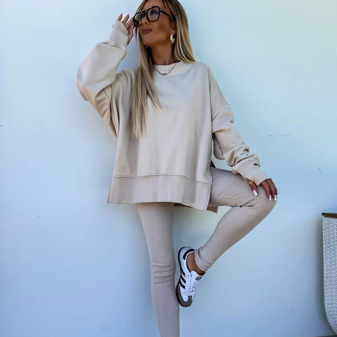 Women's oversized sweater set