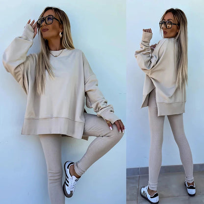 Women's oversized sweater set