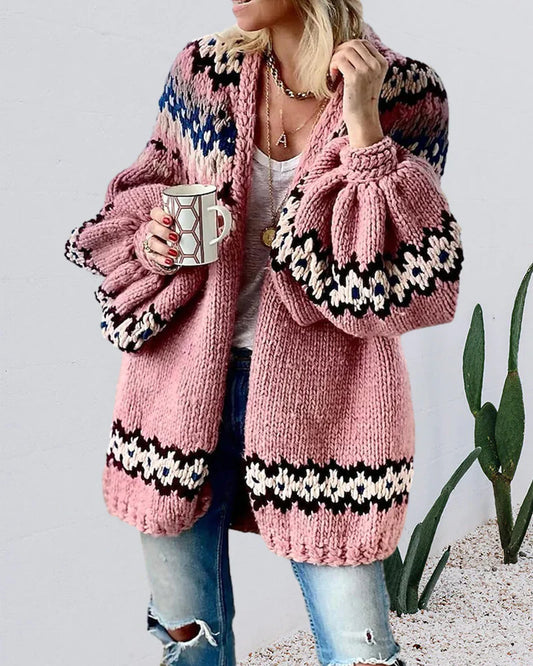 Thick Knit Retro Blend Sweater