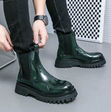 Women's thick-soled rain boots