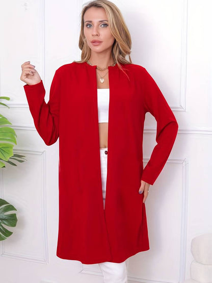 Women's casual open front blazer