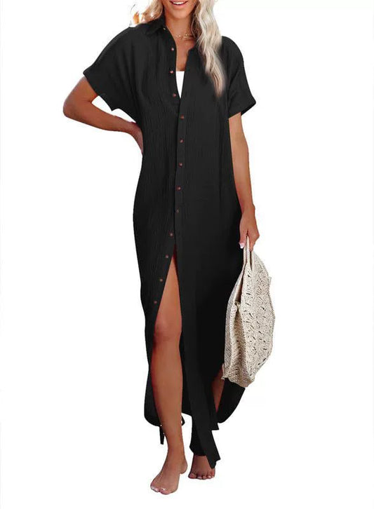 Relaxed Fit Lightweight Maxi Dress